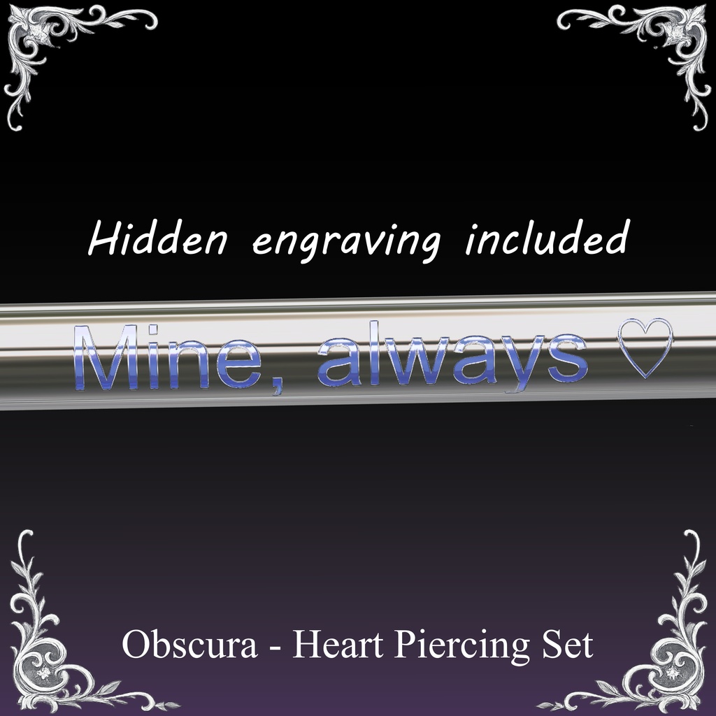 「Heart Piercing Collection」 複数アバター対応