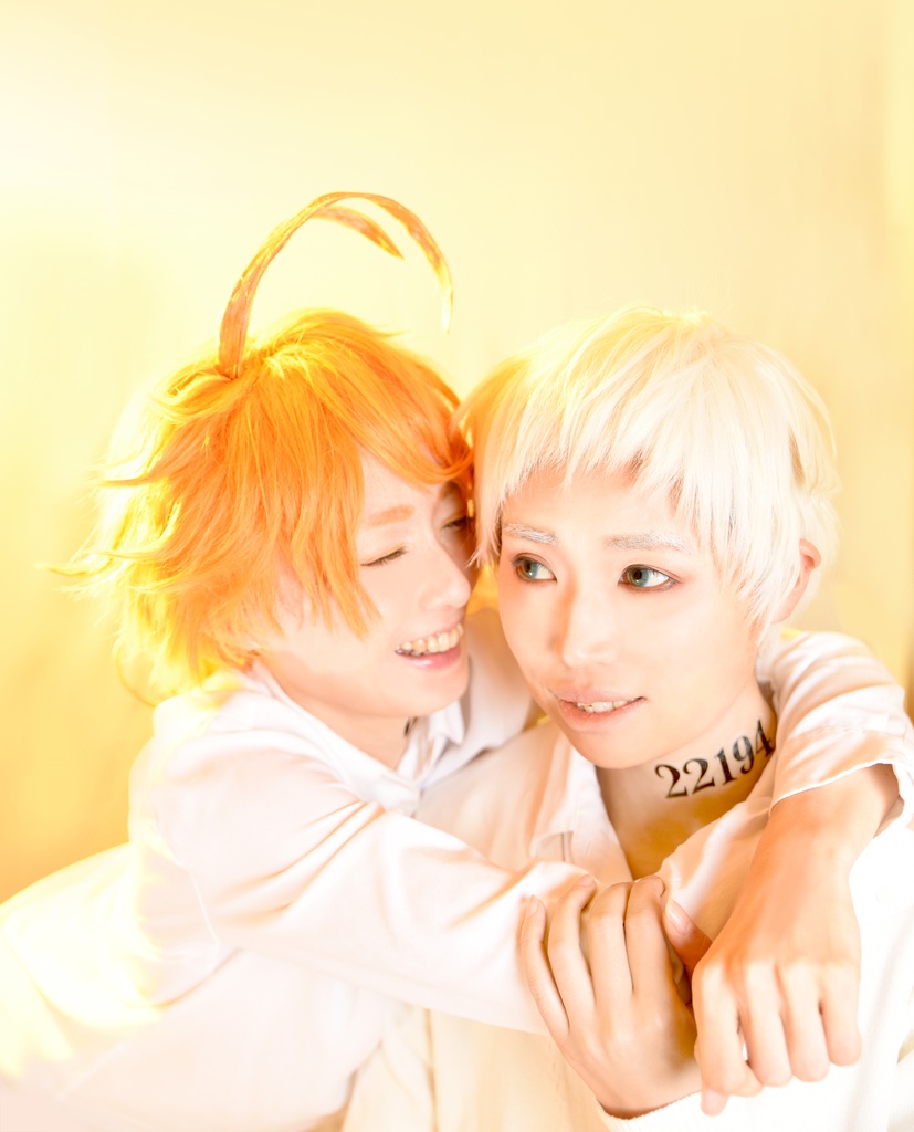 【チェキ付き】約ネバ✻ノーマン&エマイメージハーバリウムペン✻