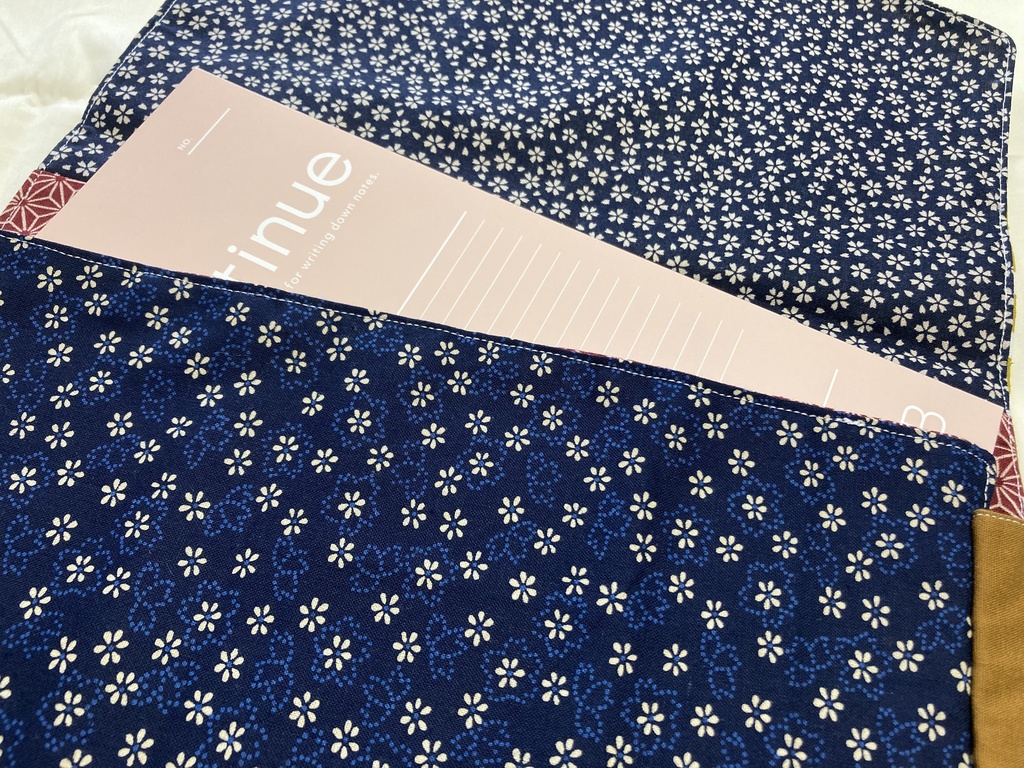 【No.1】手作り御朱印帳入れ 見開きサイズ