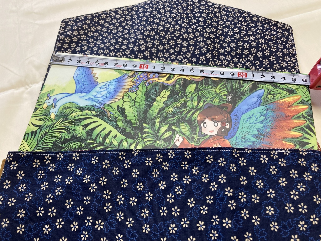 【No.1】手作り御朱印帳入れ 見開きサイズ