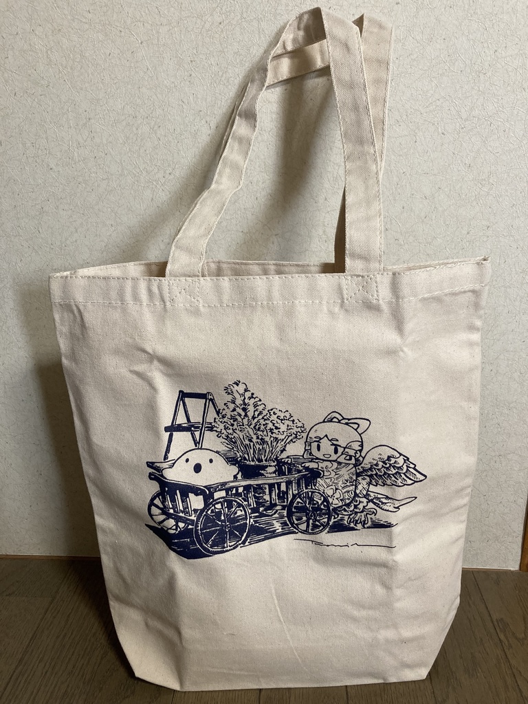 欣浄寺キャラクター入りオリジナルトートバッグ