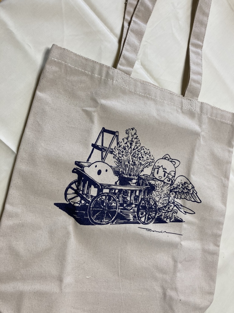 欣浄寺キャラクター入りオリジナルトートバッグ