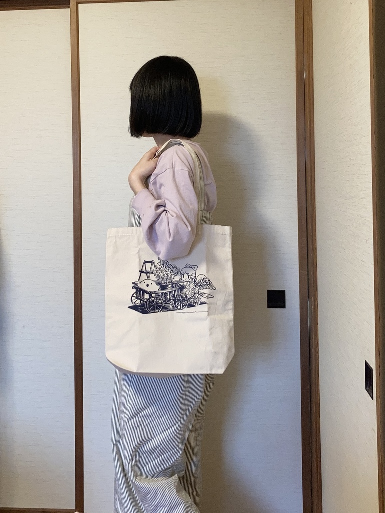 欣浄寺キャラクター入りオリジナルトートバッグ