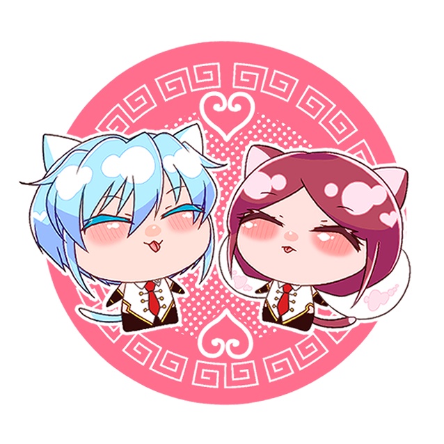 舌しまい忘れたにゃんこアクキー