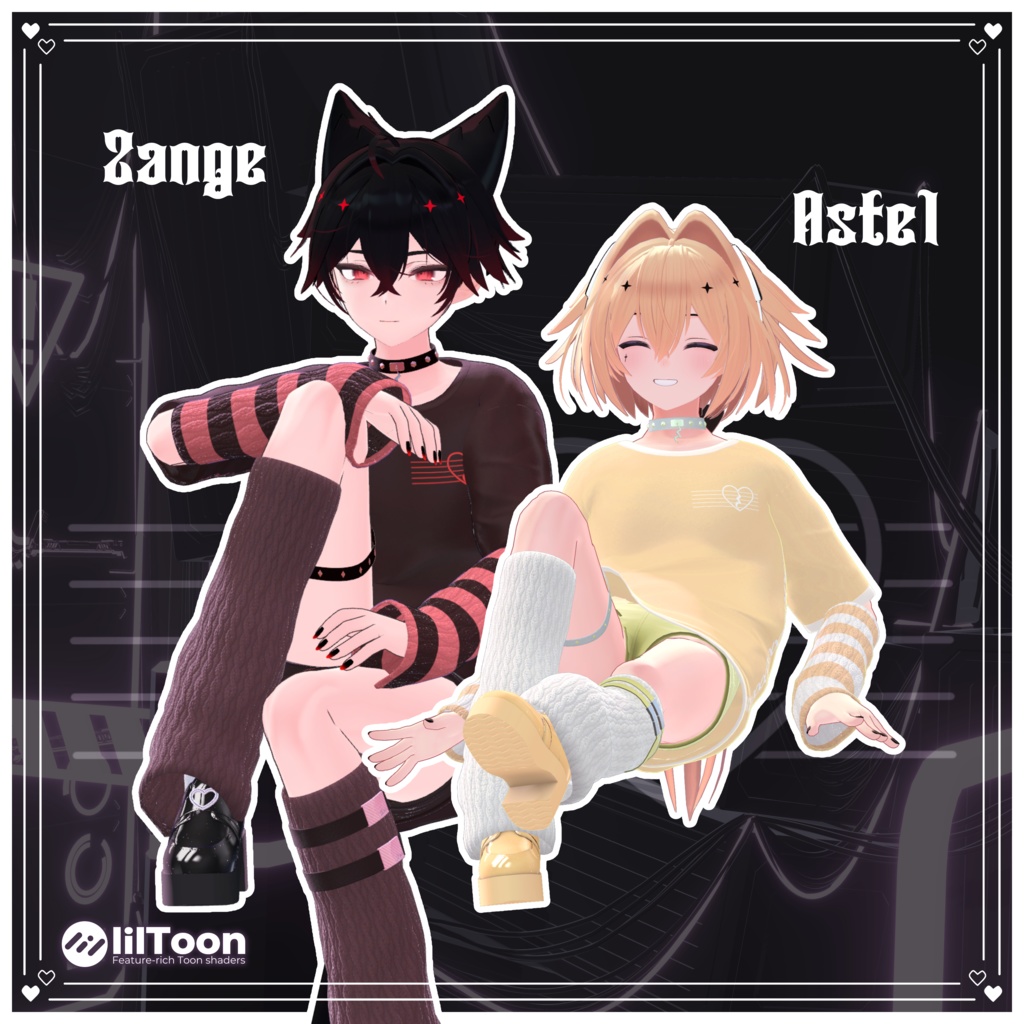 【7アバター対応】Heart Bre:ak🖤【MA対応】