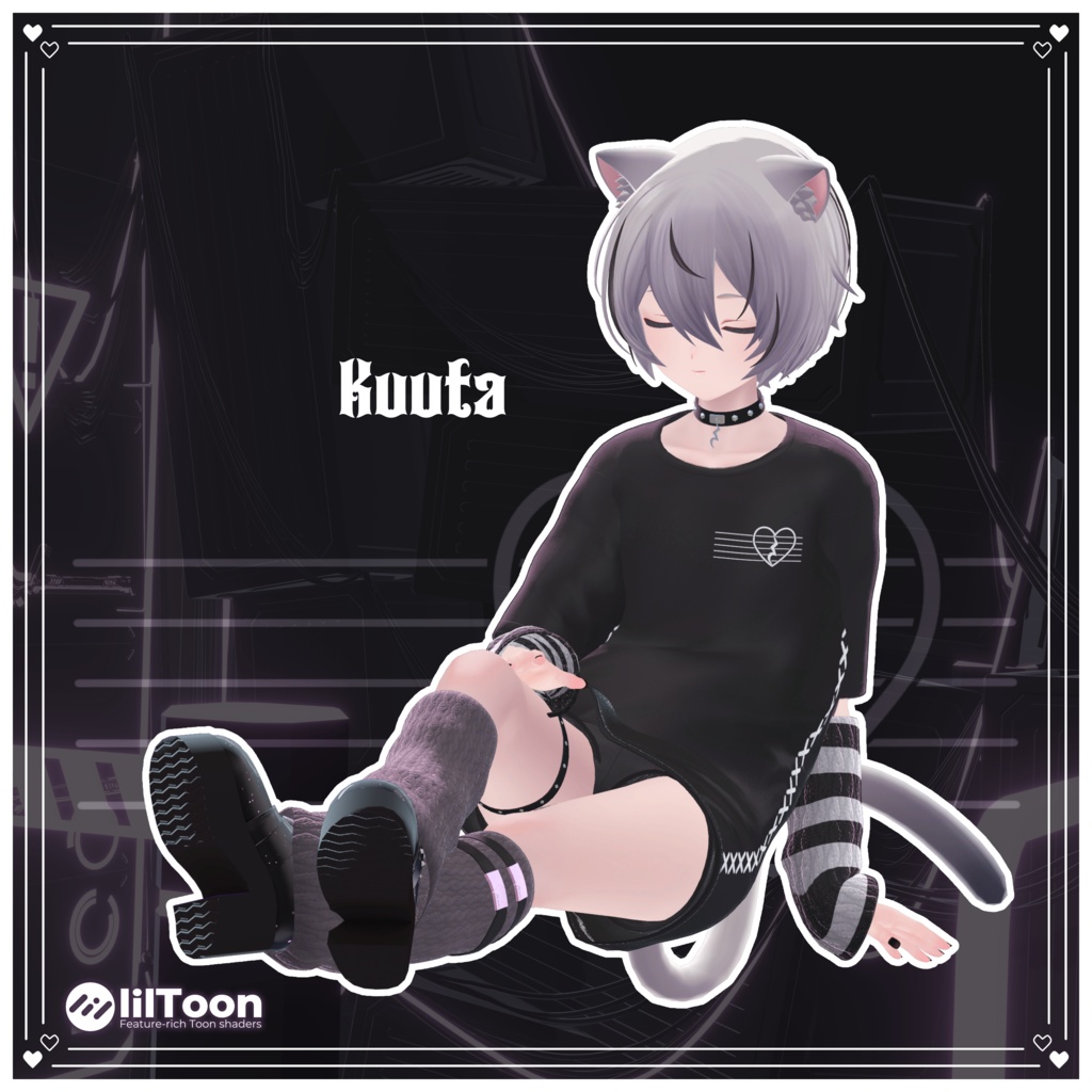 【7アバター対応】Heart Bre:ak🖤【MA対応】