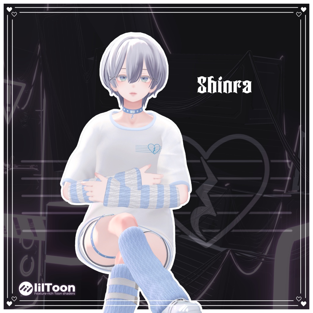 【7アバター対応】Heart Bre:ak🖤【MA対応】