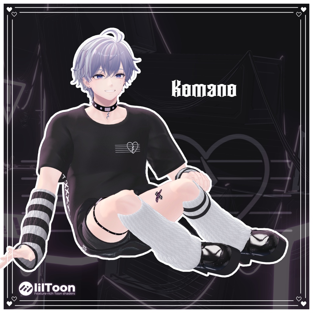 【7アバター対応】Heart Bre:ak🖤【MA対応】