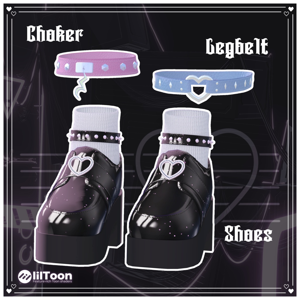 【7アバター対応】Heart Bre:ak🖤【MA対応】