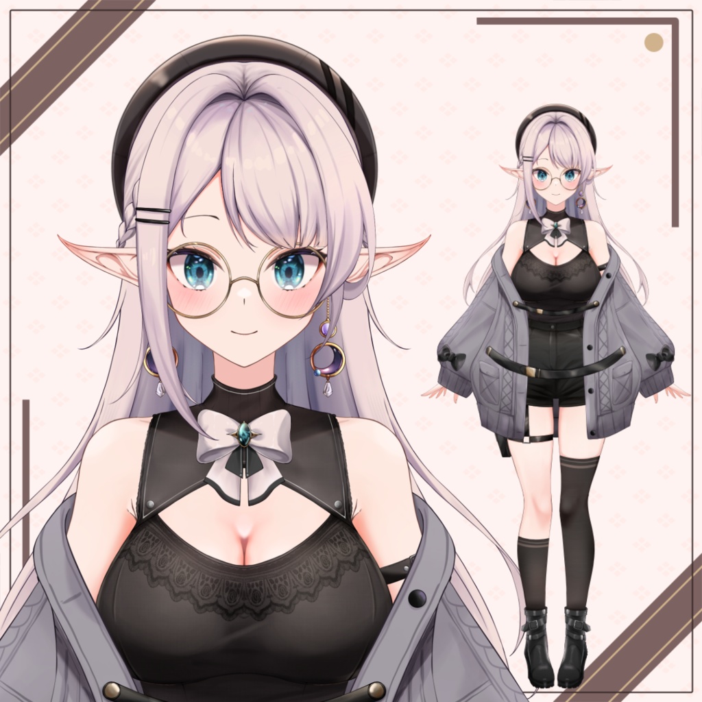 【限定1点】精霊の女の子【VTS対応-Vbridger対応あり】