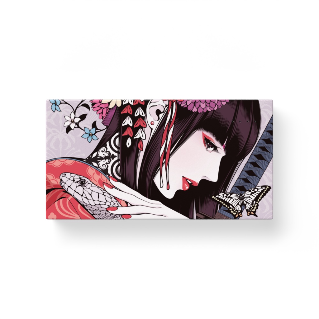 『RED』モバイルバッテリー 横