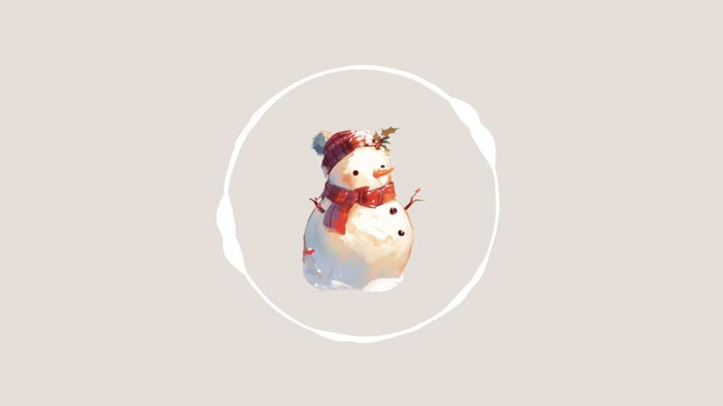 雪だるま / Snow Man