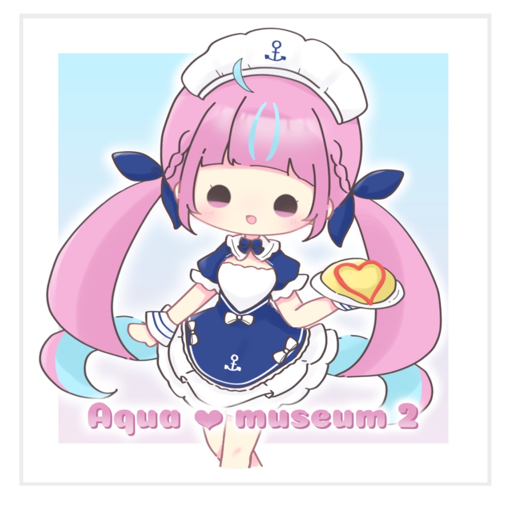 【非公式】ホロライブ　湊あくあ　イラスト本2
