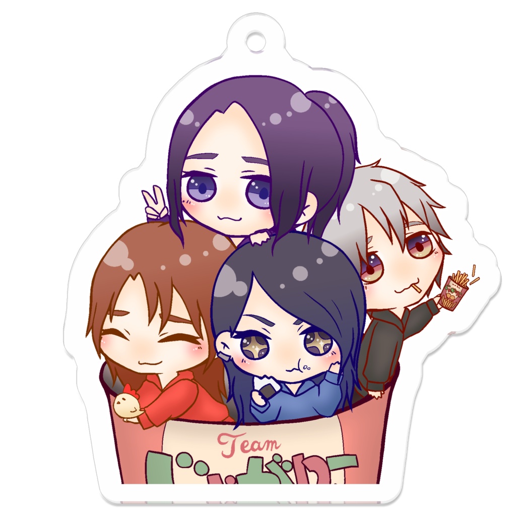 チームじゃがりこアクキー50mm