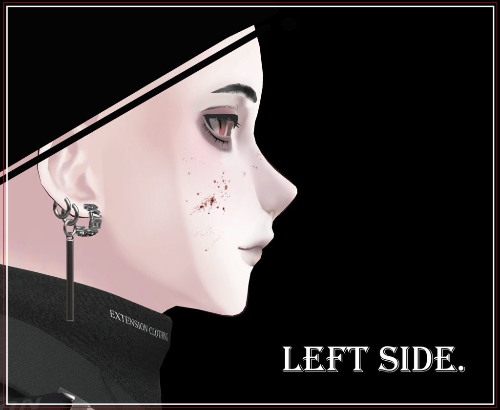 【Minase-水瀬】吸血鬼?!ダーク系立体Make up+eyetexture!