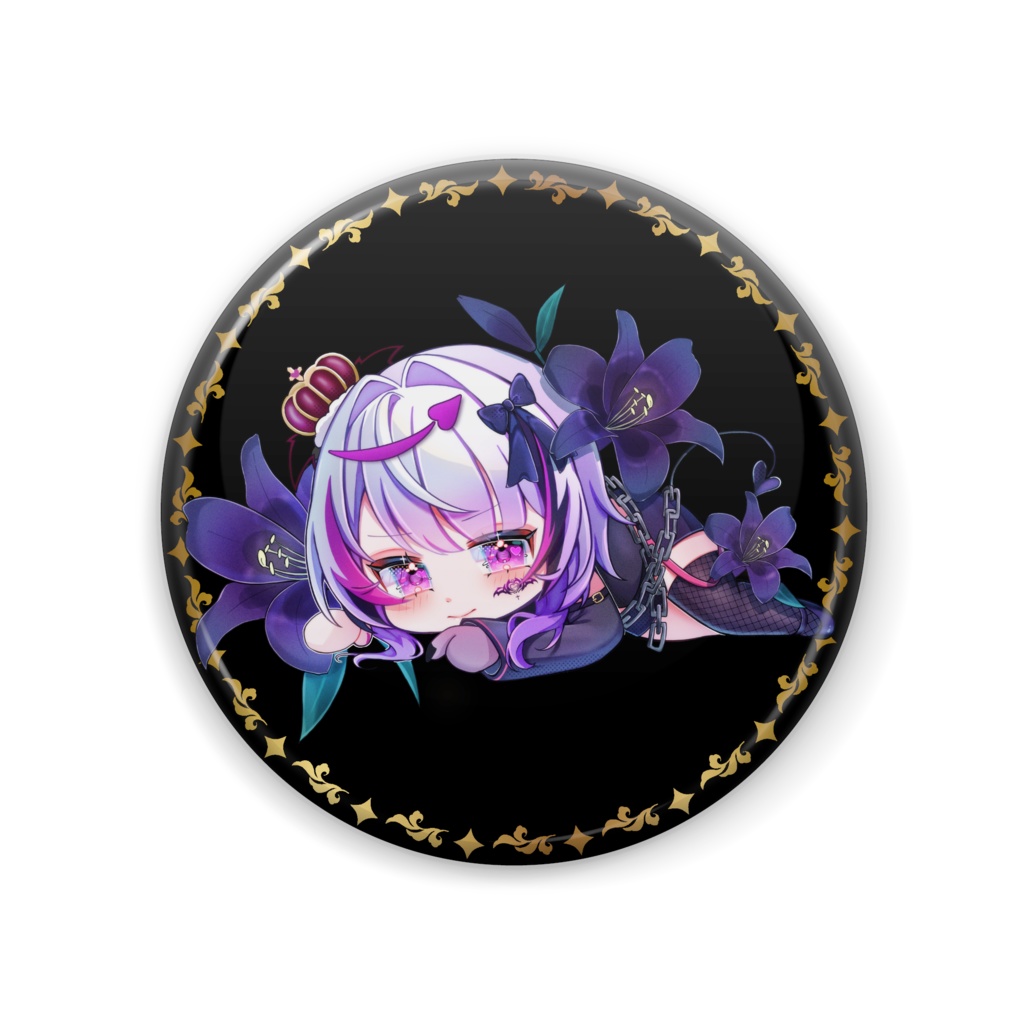 【活動一周年記念グッズ】缶バッジ※プレミアム