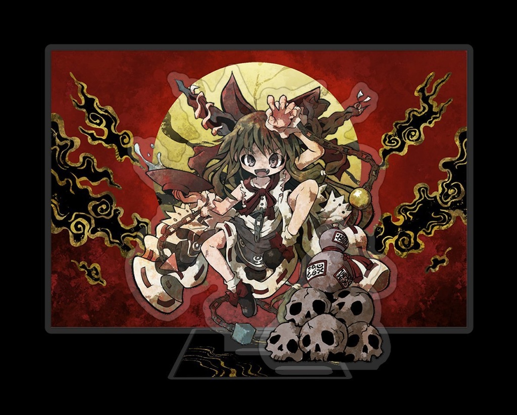 【受注生産】萃香アクリルジオラマ『朱宵鬼宴』(しゅしょうきえん) ※受付期間5月15日まで