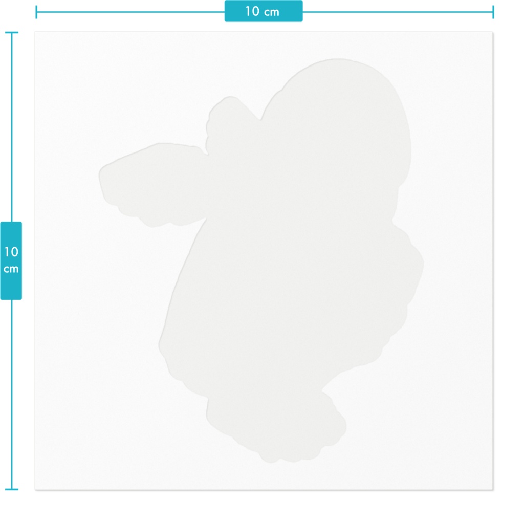 檪村(らくむら)ステッカー(大)