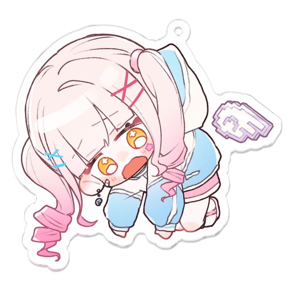 檪村（らくむら）アクキー ver.つままれ