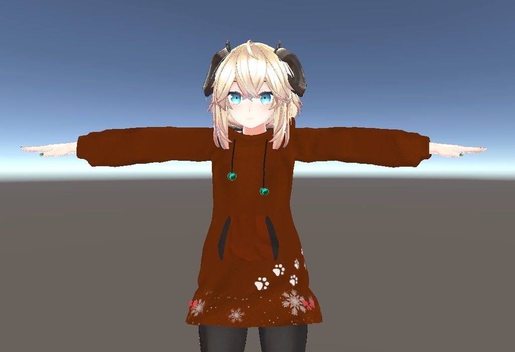 ワンピースパーカー(6アバター対応)