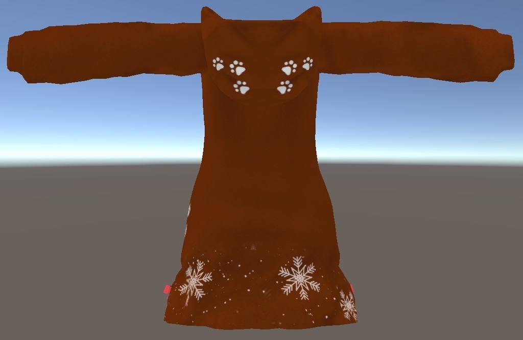 ワンピースパーカー(6アバター対応)