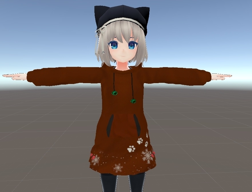 ワンピースパーカー(6アバター対応)