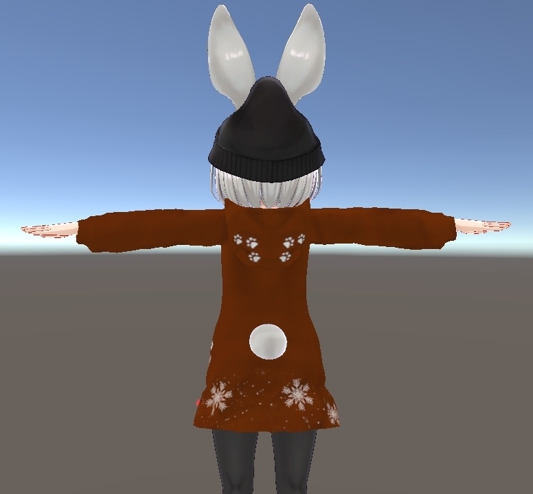 ワンピースパーカー(6アバター対応)