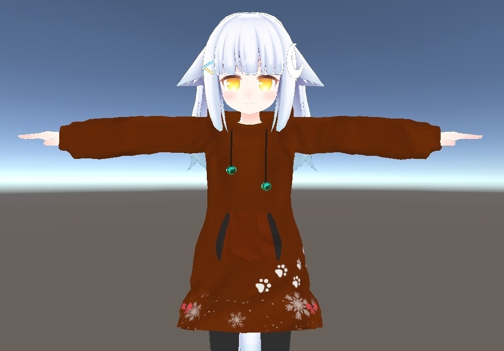 ワンピースパーカー(6アバター対応)