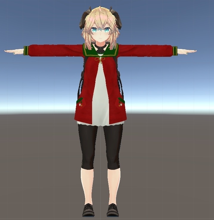 5アバター対応)セーラー風ワンピース