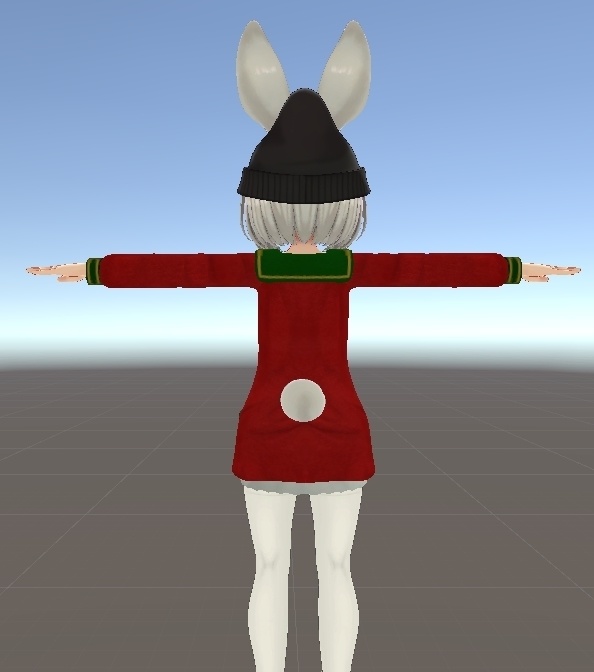 5アバター対応)セーラー風ワンピース