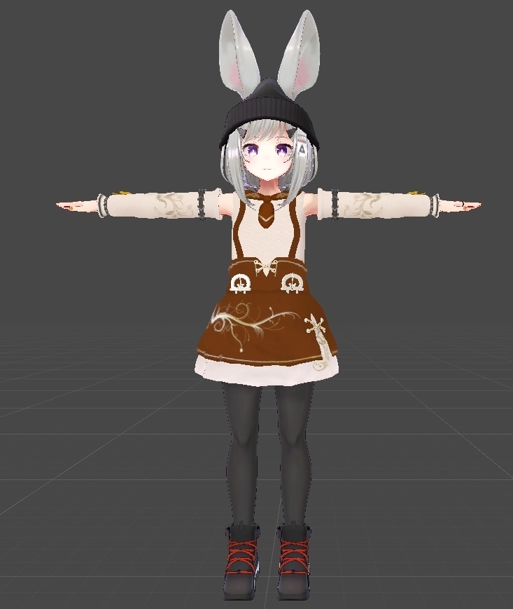 サスペンダーファッション!(10アバター対応)