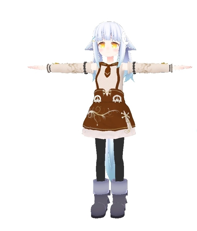 サスペンダーファッション!(10アバター対応)