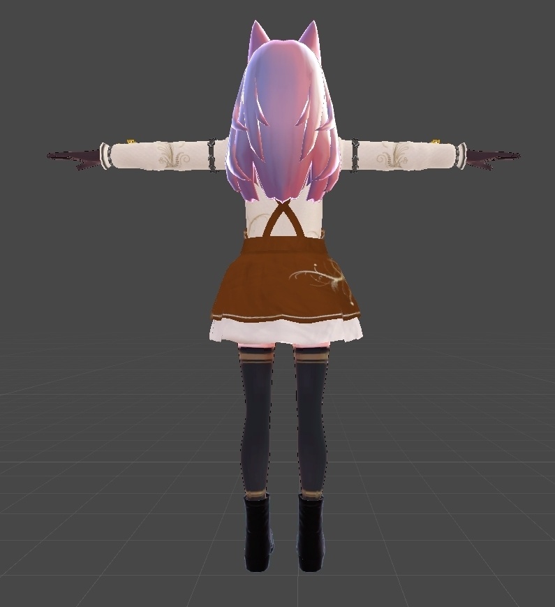 サスペンダーファッション!(10アバター対応)