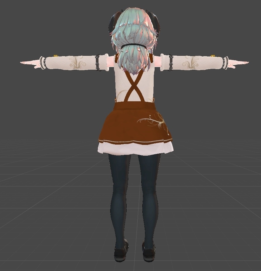 サスペンダーファッション!(10アバター対応)