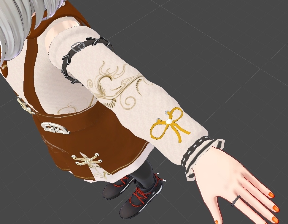 サスペンダーファッション!(10アバター対応)