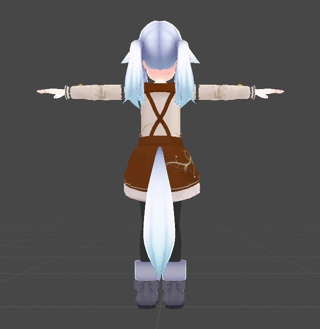 サスペンダーファッション!(10アバター対応)