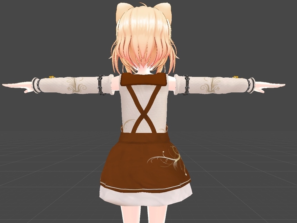 サスペンダーファッション!(10アバター対応)