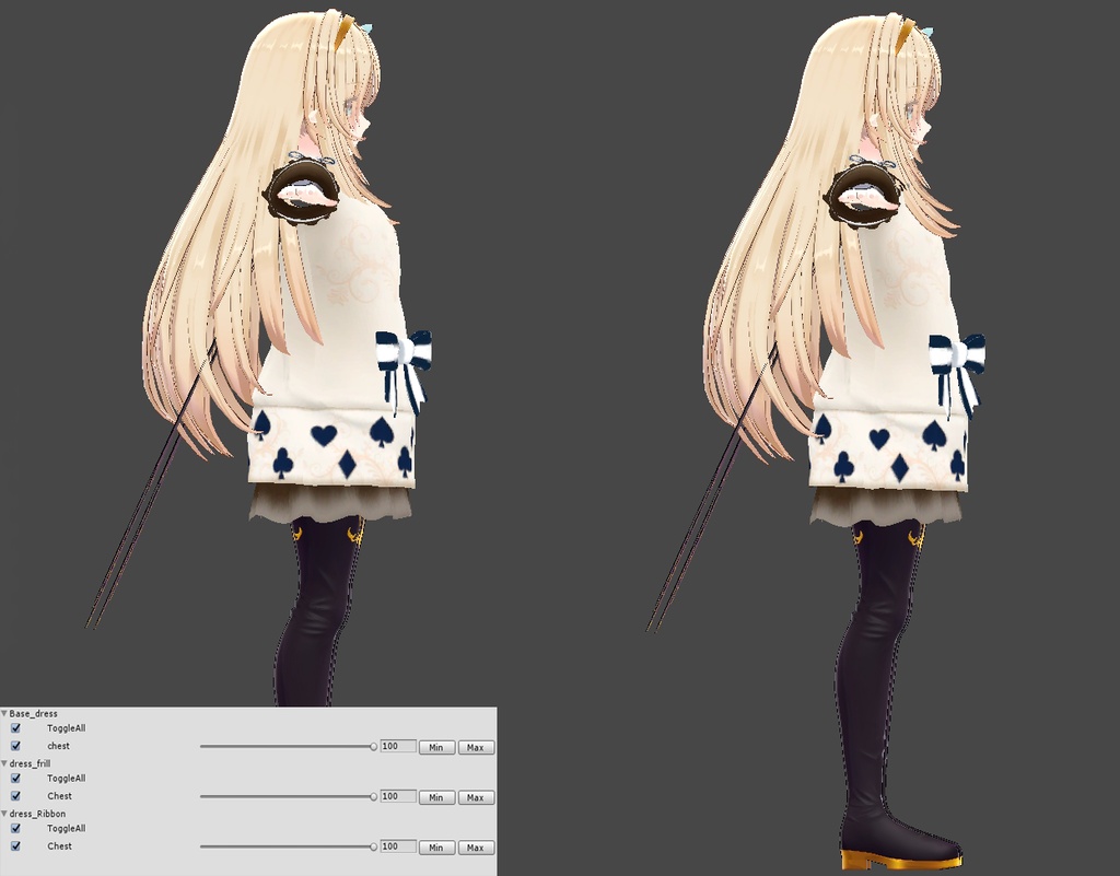 ルシナ用衣装)春のアリス【PB対応】