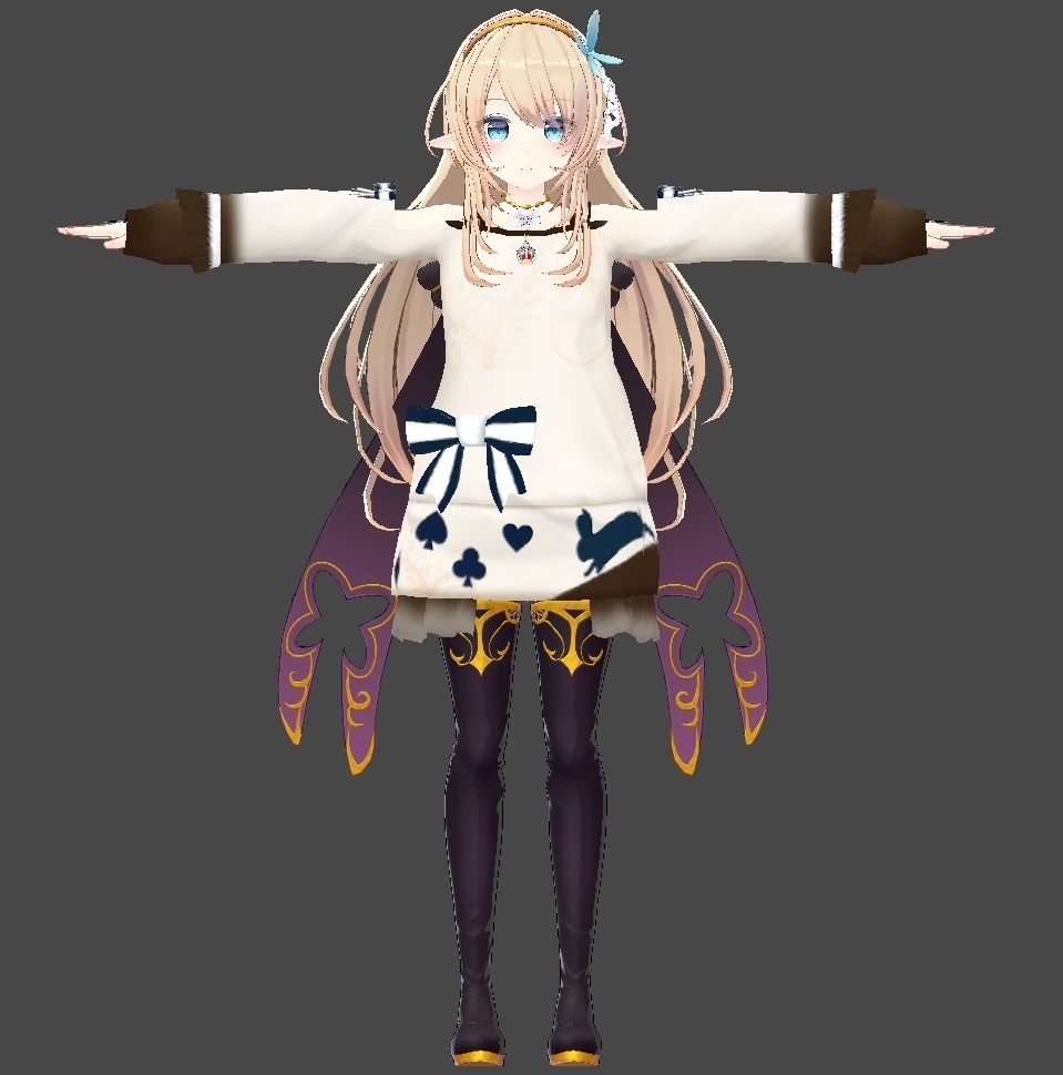 ルシナ用衣装)春のアリス【PB対応】