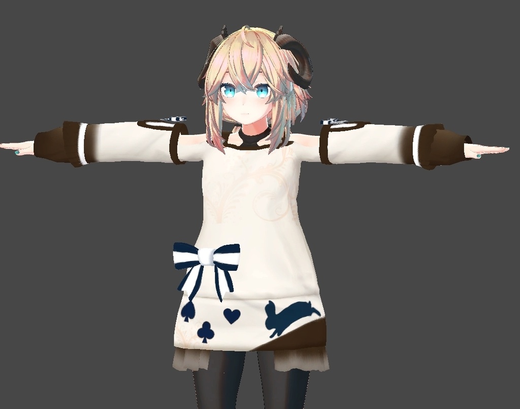 メリノ用衣装)春のアリス【PB対応】