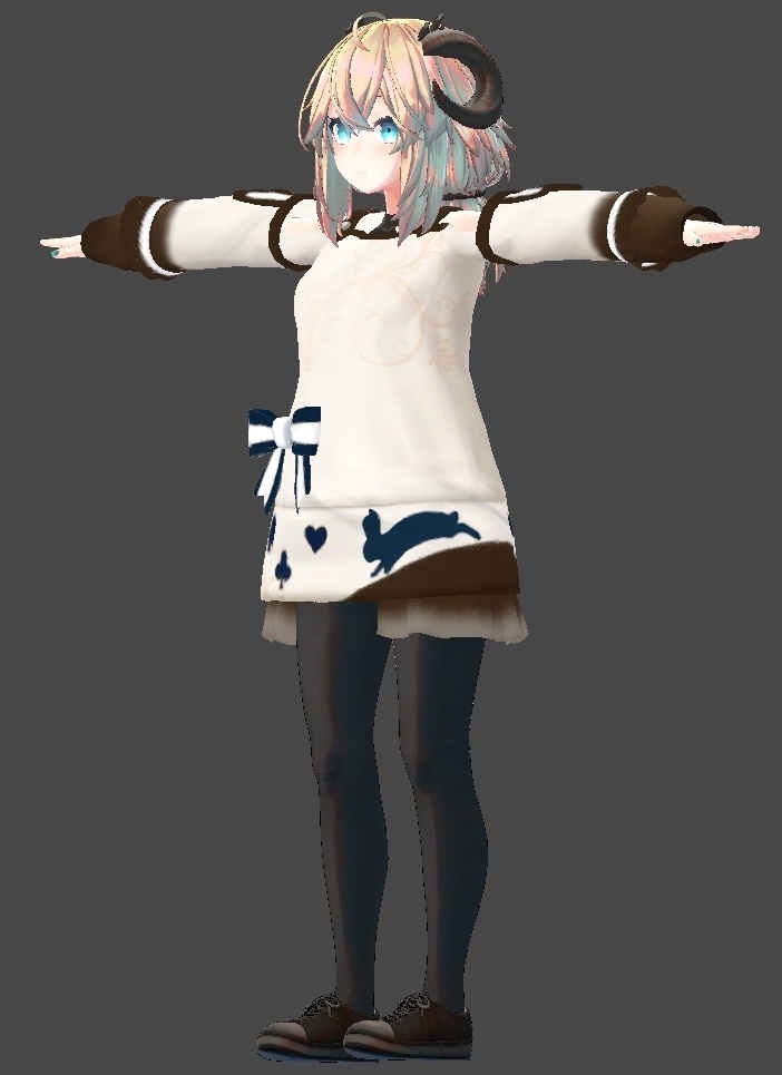 メリノ用衣装)春のアリス【PB対応】