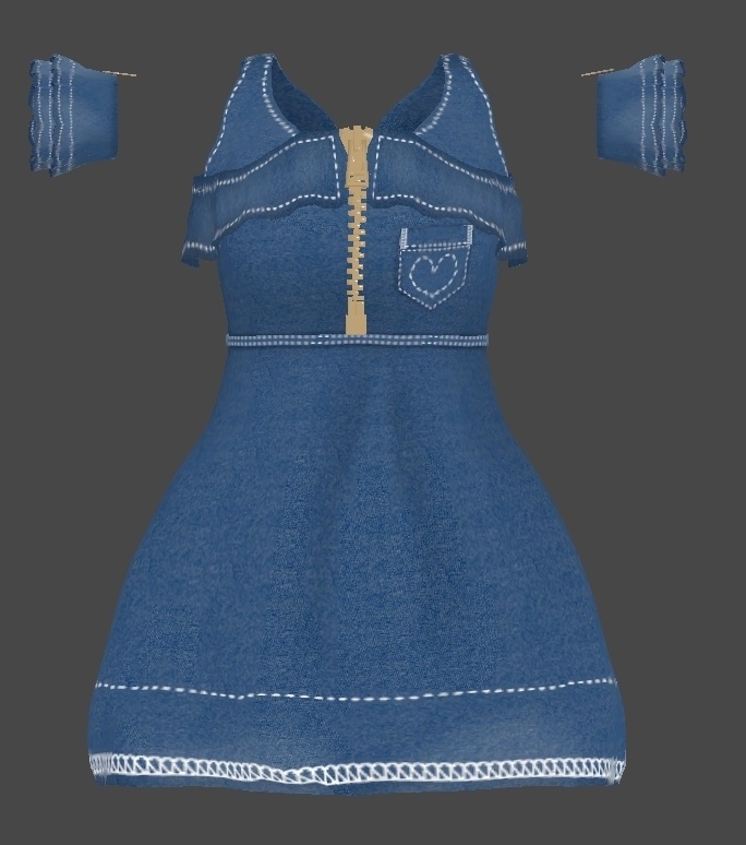 ルシナ用衣装)でにむわんぴーす【PB対応】