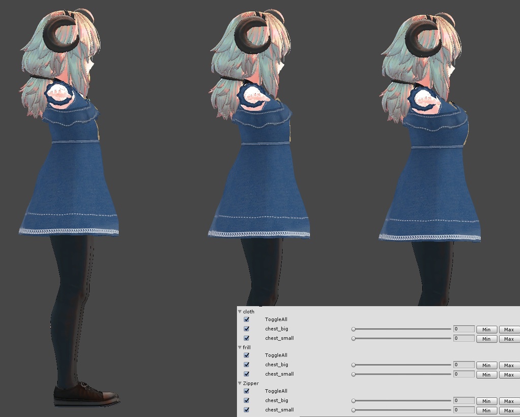 メリノ用衣装)でにむわんぴーす【PB対応】