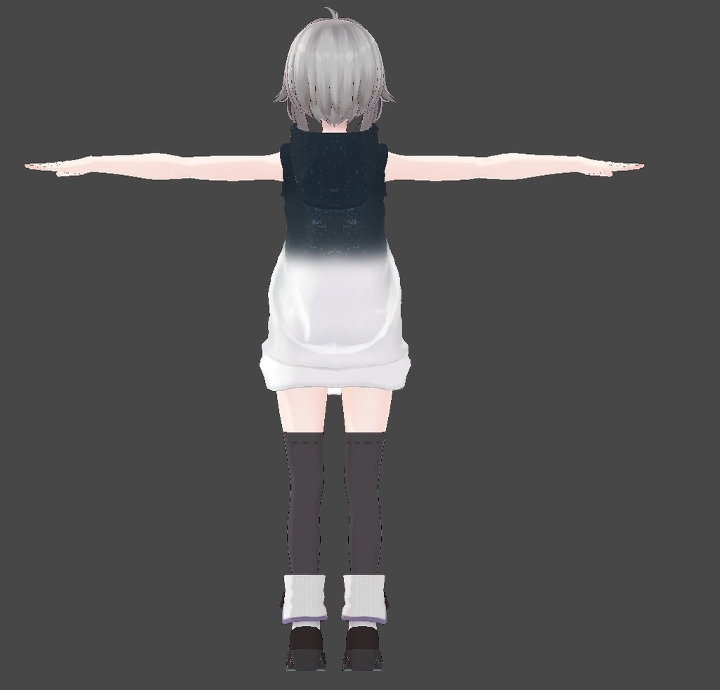 薄荷、透羽用衣装)夜空