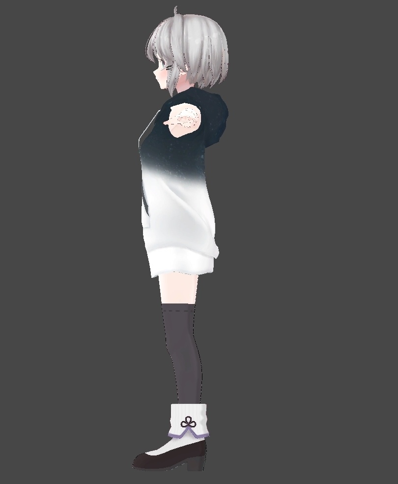 薄荷、透羽用衣装)夜空