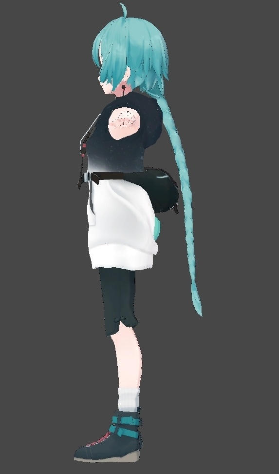 薄荷、透羽用衣装)夜空