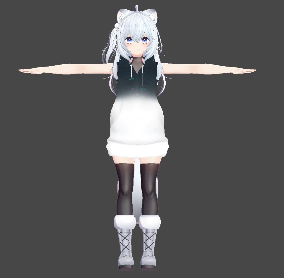 「狐雪」用衣装)夜空