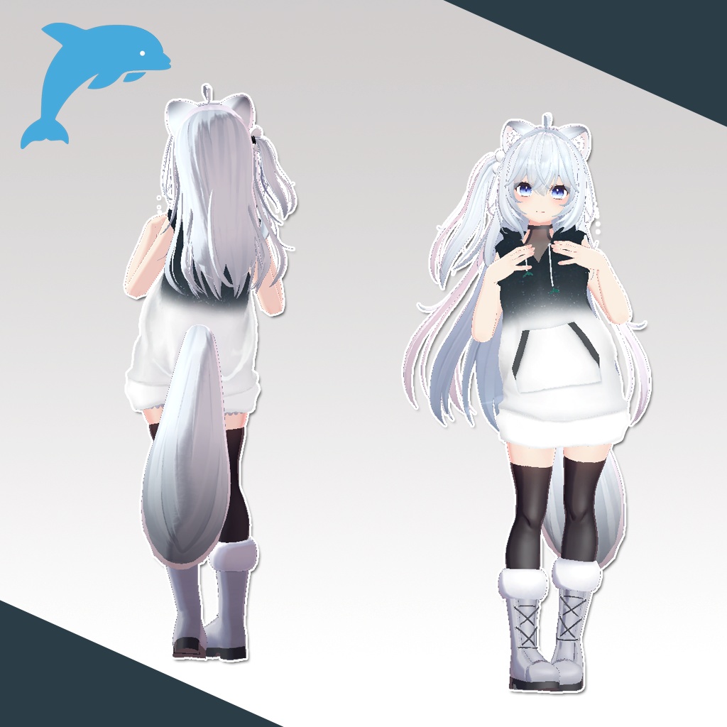 「狐雪」用衣装)夜空