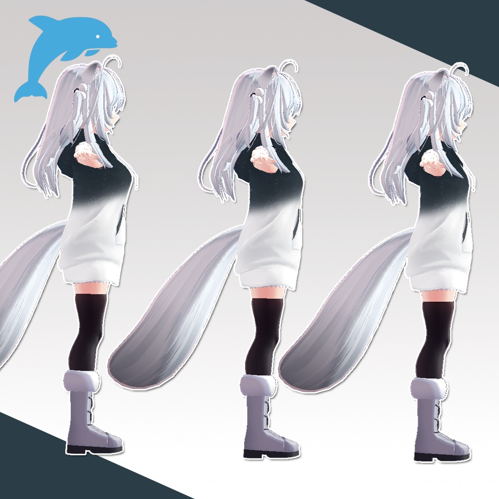 「狐雪」用衣装)夜空