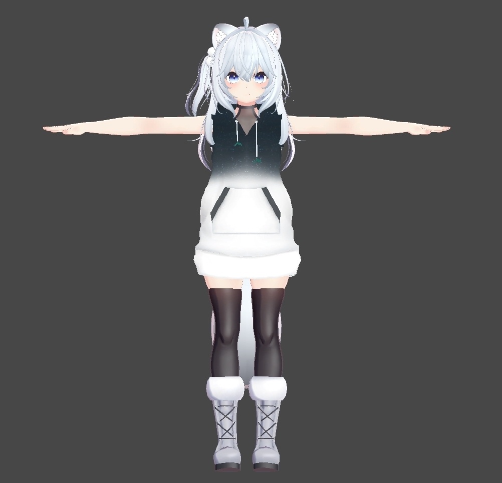 「狐雪」用衣装)夜空